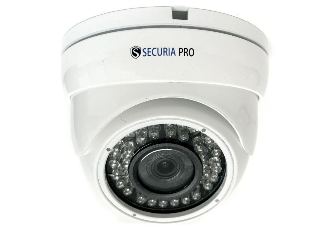 Securia Pro AHD kamera 5MP 2.8-12mm dome A369LZ-500W-W