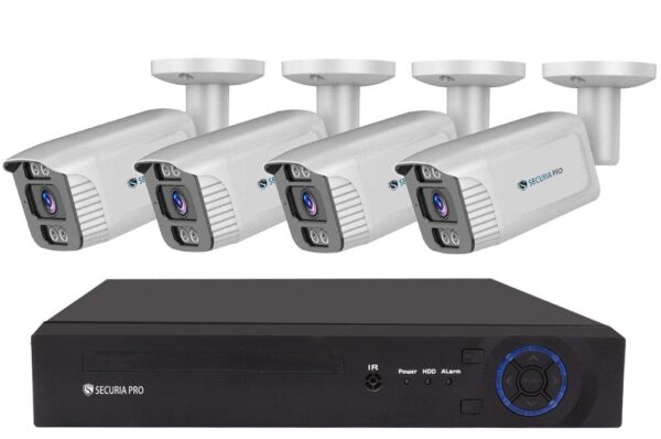 Securia Pro IP kamerový systém NVR4CHV4S-W smart