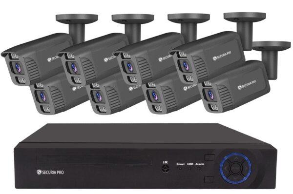 Securia Pro IP kamerový systém NVR8CHV5S-B smart