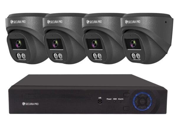 Securia Pro IP kamerový systém NVR4CHV5S-B DOME smart