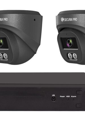 Securia Pro IP kamerový systém NVR2CHV4S-B DOME smart