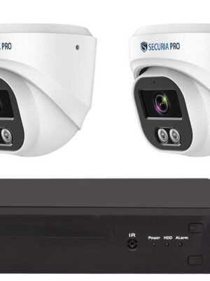 Securia Pro IP kamerový systém NVR2CHV4S-W DOME smart