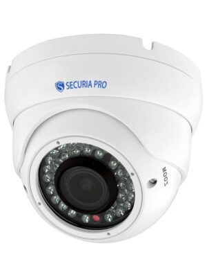Securia Pro IP kamera 8MP POE 2.8-12mm dome N369LZ-800W-W