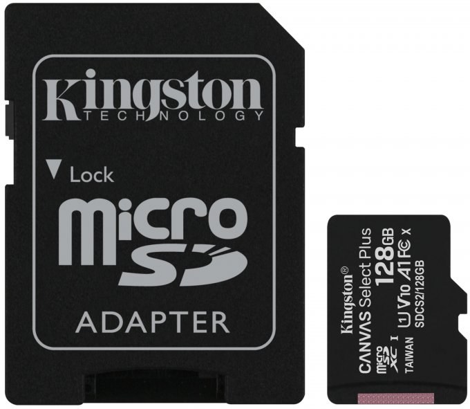 Pamäťová karta Kingston Canvas - 128GB