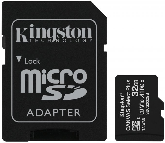 Pamäťová karta Kingston Canvas - 32 GB